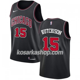 Dres Chicago Bulls Chandler Hutchison 15 Nike Crna Swingman